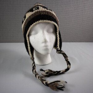 Fair Trade Naturals Wool Earflap Hat Nepal Wool